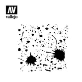Vallejo Stencils – Splash & Stains